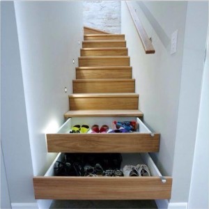 Stair Riser storage